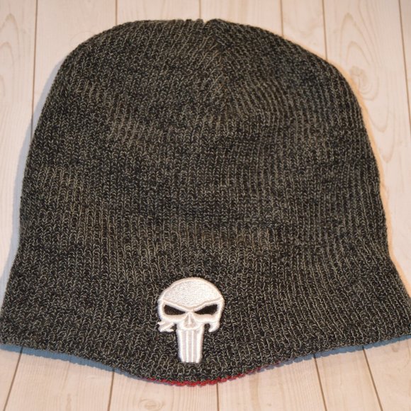 Reversible Dare Devil/Punisher ski Cap - Picture 2 of 2